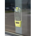 Thermomètre et hydromètre (humidité) solaire pour vitre