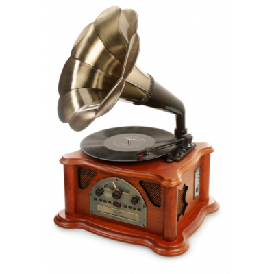 Platine gramophone pour vinyle, sd et usb ricatech rmc350