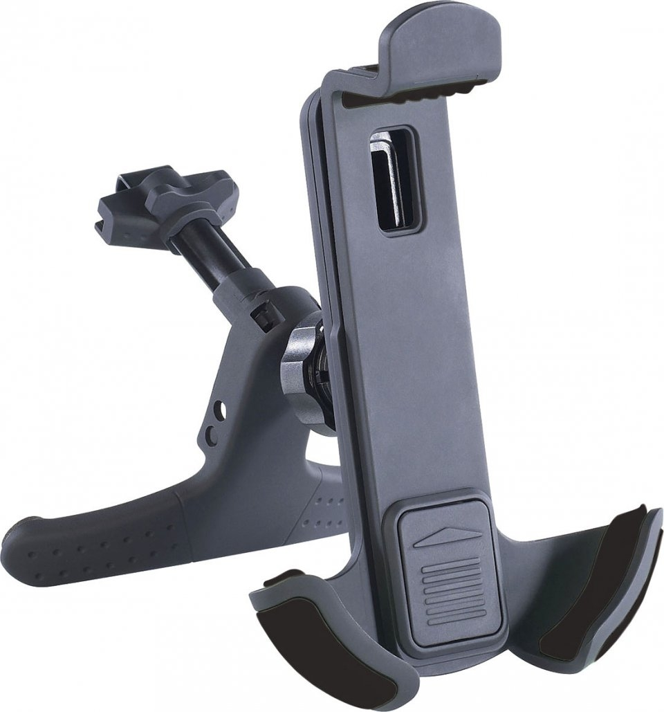Carili Support Universel pour téléphone Portable de Voiture avec Ventilation Gris 