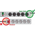 Multiprise 5/8 prises protection enfant et interrupteur brennenstuhl