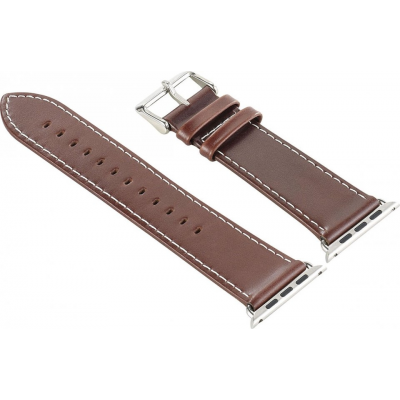 Bracelet en cuir compatible apple watch 38 et 42 mm