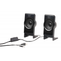 Paire de haut-parleurs pc 6w auvisio alimentation usb