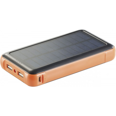 Batterie de secours solaire 20.000 mah pour smartphone, gps...