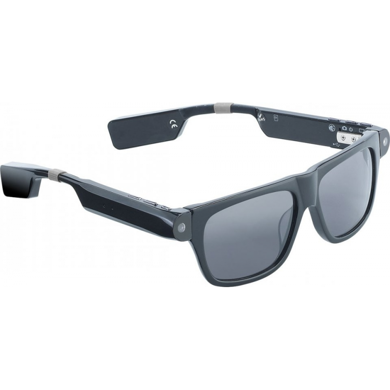 Lunettes de soleil caméra hd et kit mains-libres bluetooth