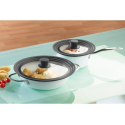 Couvercle universel pour poêle et casserole de 16 à 28 cm