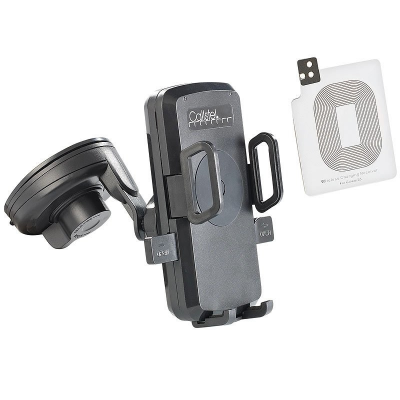 Support smartphone pour voiture chargeur qi sans fil