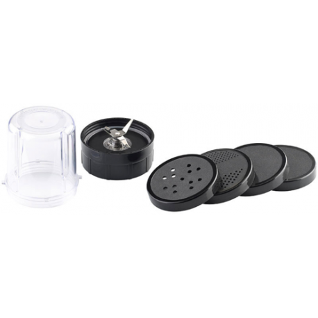 Mini blender compact accessoires et 5 récipients