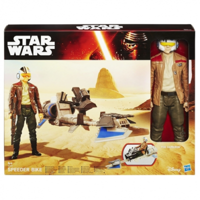 Figurine star wars épisode vii articulée 30cm véhicule terrestre hasbro