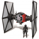 Jouet tie fighter first order star wars vii son pilote par hasbro