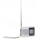 Radio analogique de poche fréquences monde (fm/mf/7x hf)