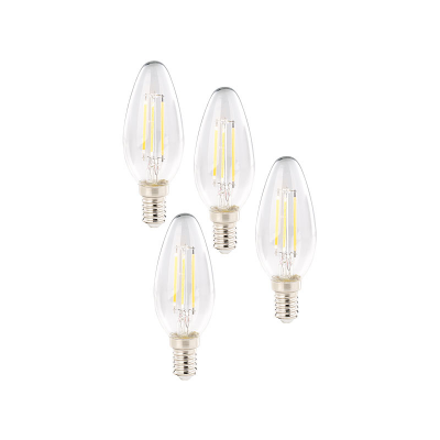 Ampoule led forme bougie e14 classe a+ luminea (4 / 6 w)