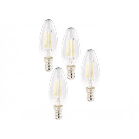 Ampoule led forme bougie e14 classe a+ luminea (4 / 6 w)