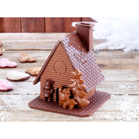 Tutoriel : faire un Moulage Chocolat de Noël