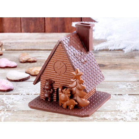 Moule à chocolat pour dessert de noël : idée déco de noël