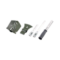 Outil multifonction 6 en 1 pour camping, randonnée et jardinage