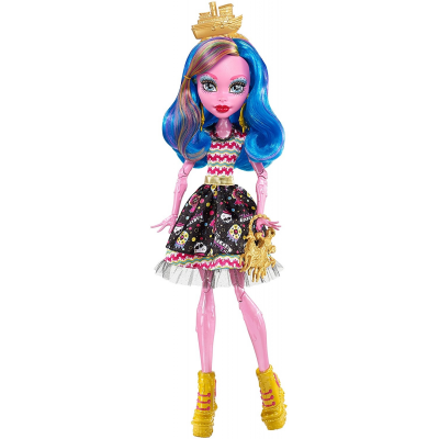 Poupée monster high : gooliope jellington costume corsaire