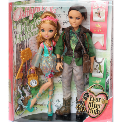 Poupées ever after high : ashlynn ella et hunter huntsmann