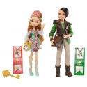Poupées ever after high : ashlynn ella et hunter huntsmann