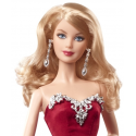 Barbie de collection 2015 : robe de noël / st sylvestre