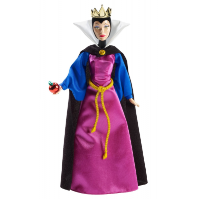 Poupée disney classic mattel : méchante reine, la bête, ursula