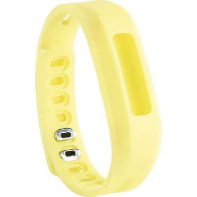 Bracelet jaune en silicone pour coach sportif bluetooth fbt-50