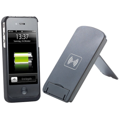 Coque adaptateur qi pour iphone station de chargement