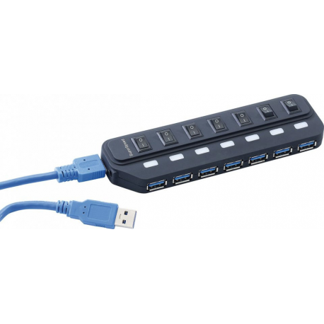 Achat hub actif 7 ports autonomes usb 3.0 moins cher