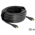 Câble hdmi 20 m compatible 4k et ethernet : delock 83452