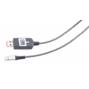 Câble de chargement micro-usb parasurtenseur et régulateur