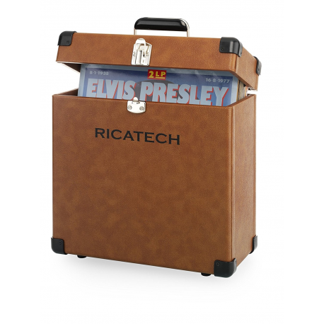 Valise de rangement et transport pour vinyles 33/45/78 trs ricatech