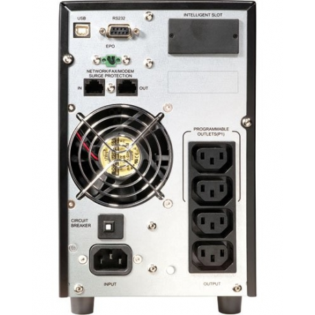 Onduleur power walker vfi 1000 lcd online 800w 4x iec