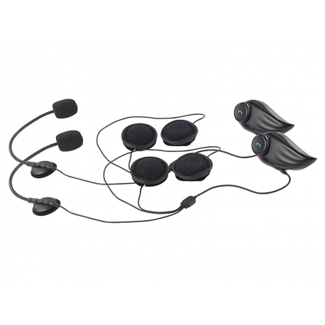 Intercom bluetooth pour casque moto et ski, portée 800 m