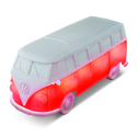 Lampe d'ambiance led couleurs design van volkswagen combi