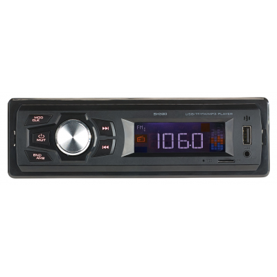 Autoradio mp3 1din 4x7w ports usb, microsd et aux pas cher