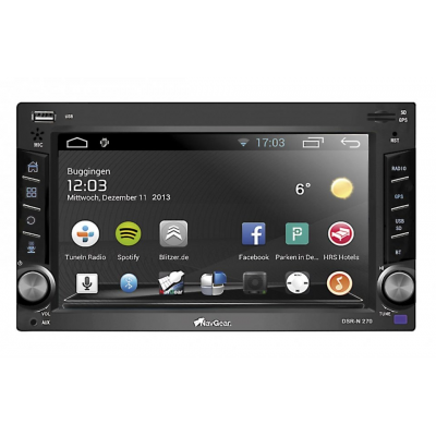 Autoradio android 4.0 écran tactile 6,2', gps et bluetooth pas cher