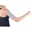 Électrostimulateur ems 2/4 patchs pour bras, jambes et dos