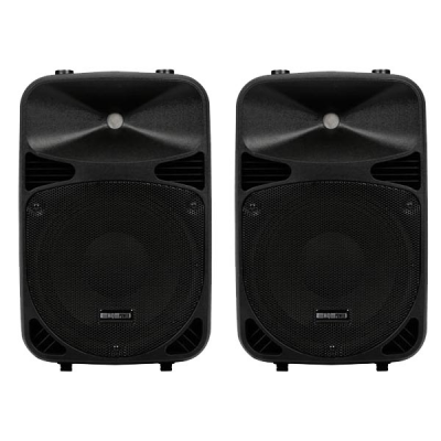 Enceinte 2 vois 130w rms hq power vds10n caisson 10"