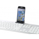 Support smartphone et iphone à clipser au clavier (épaisseur 20mm max.)