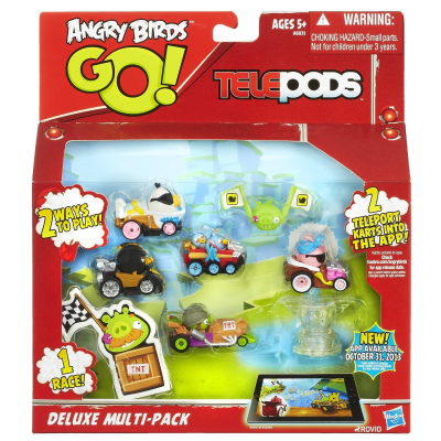 Multi pack angry birds go 5 nouveaux karts pour app