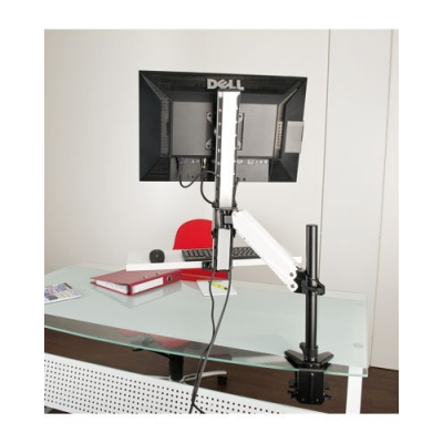 Station de travail pour moniteurs pc 27'', rotatif et inclinable