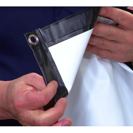 Écran pour vidéoprojecteur pas cher, pliable, 60 à 120'