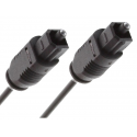 Câble audio optique toslink mâle / mâle - 50 cm à 5 m