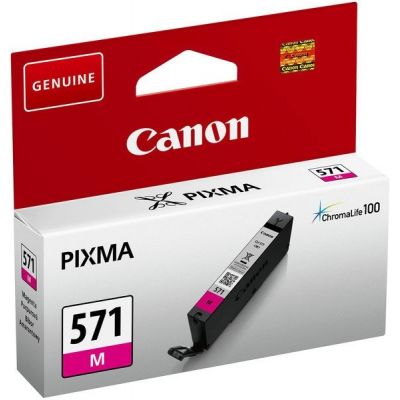 Cartouche d'encre canon cli-571 magenta pour pixma mg