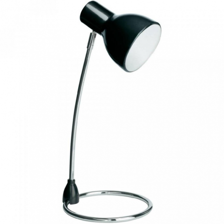 Lampe de bureau philips song (noir) ampoule eco fournie