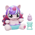 Poupée petit poney bébé flurry heart : peluche parlante