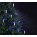 10 bougies de noël à led rvb télécommande infrarouge