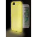 Coque iphone 7 et 7s phosphorescent jaune - ksix sense