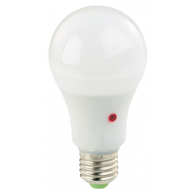 Ampoule led e27 12w détecteur de luminosité intégré luminea